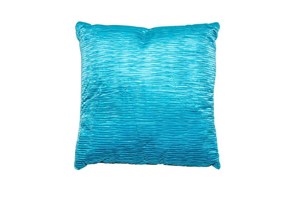 Sleek Blue Pillow