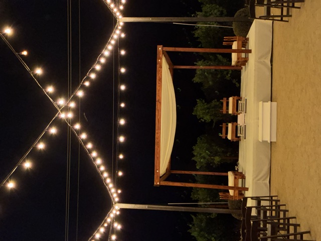 12ft x 12ft Light Stained Mandap
