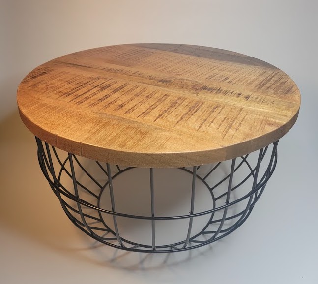 Low Wooden Side Table