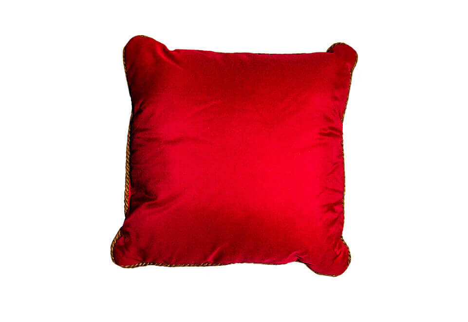 Bright Red Pillow