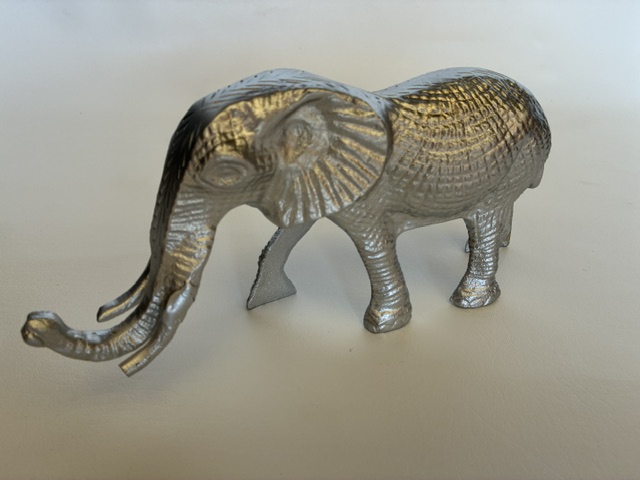 Classic Silver Elephant