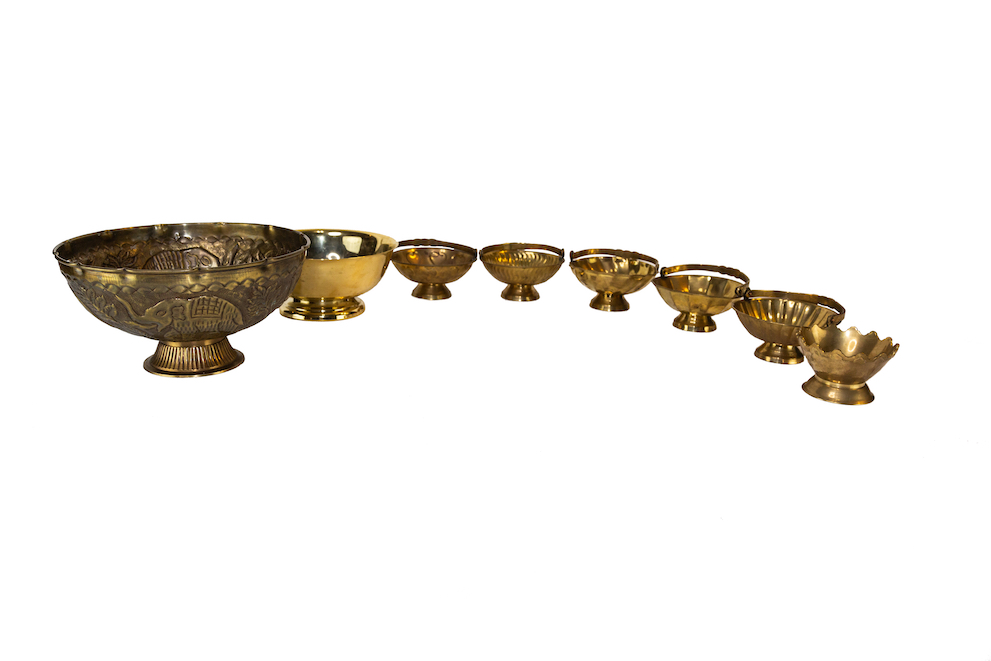 Collection of Brass Bowls