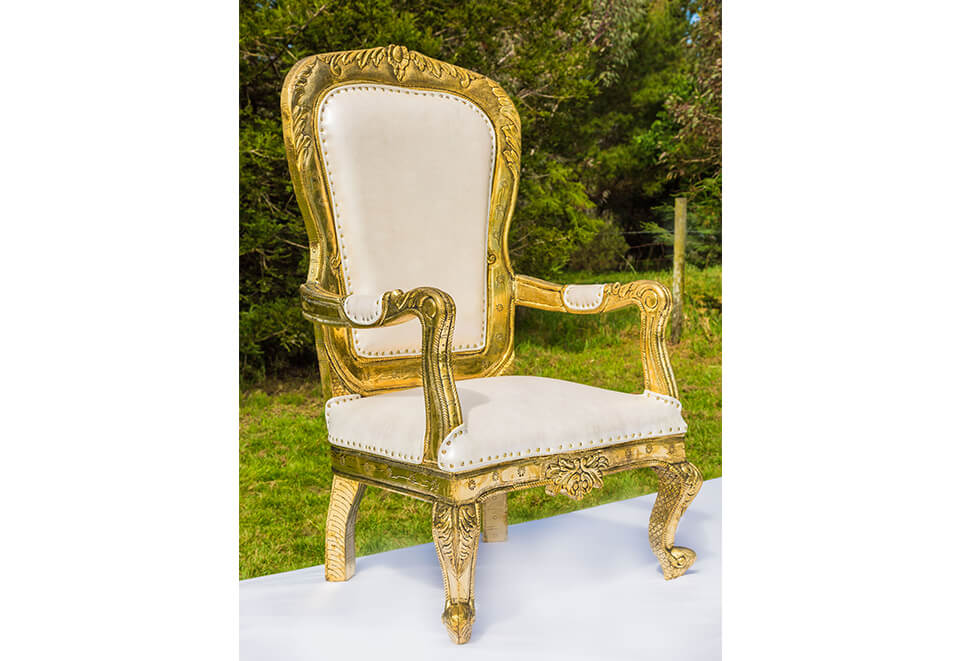Golden Armchair
