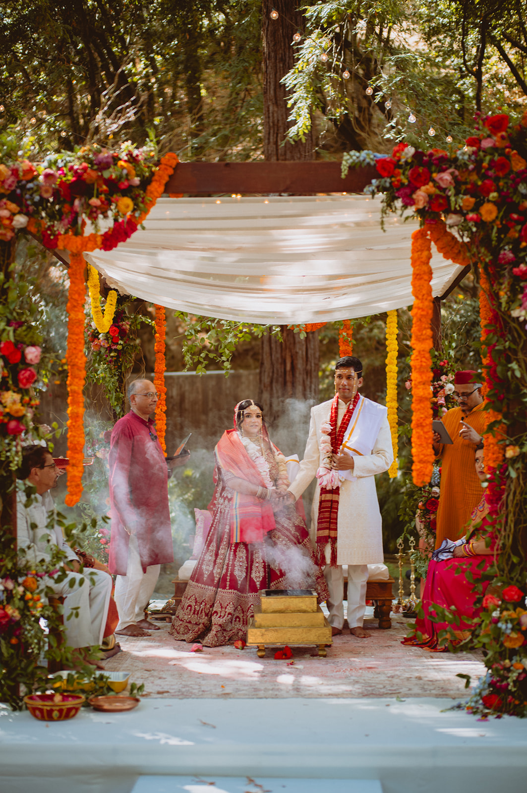 Ivory Ceiling Drape