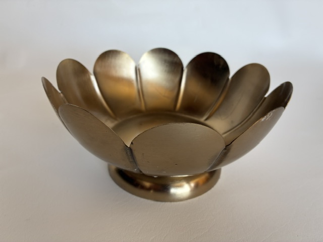 Brass Lotus Bowl