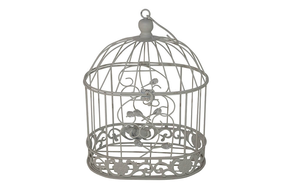 Metal Oval Birdcage