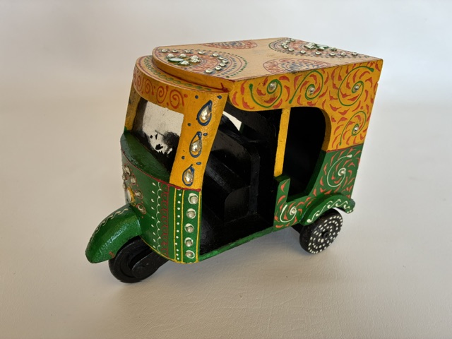 Mini Wooden TukTuk