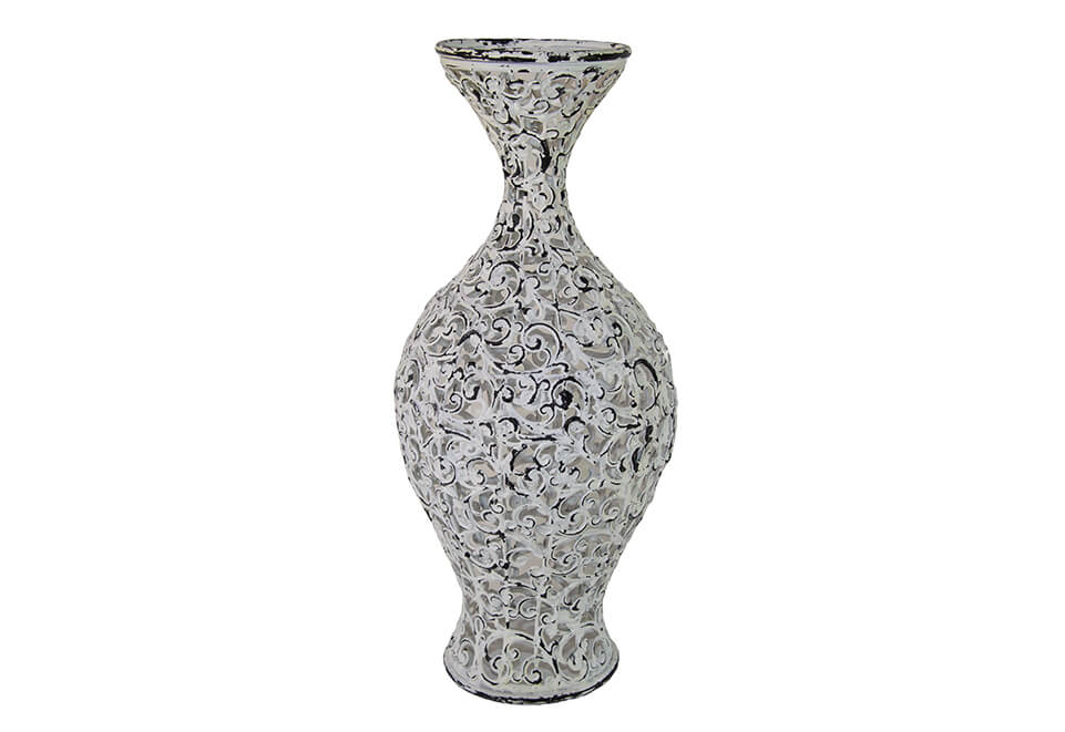 White Colored Vase
