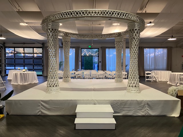 Ivory Stage Cover