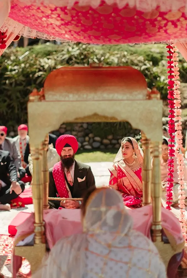 Indian wedding décor and celebration moments