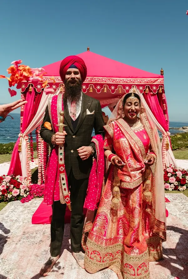 Indian wedding décor and celebration moments