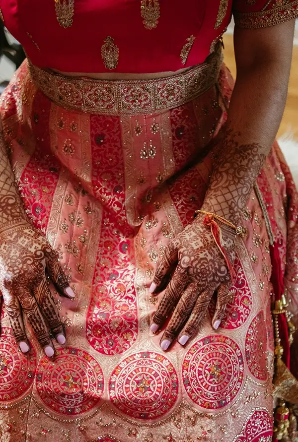 Indian wedding décor and celebration moments