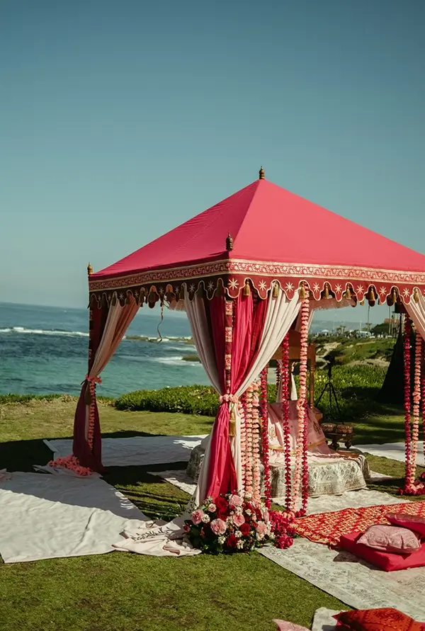 Indian wedding décor and celebration moments