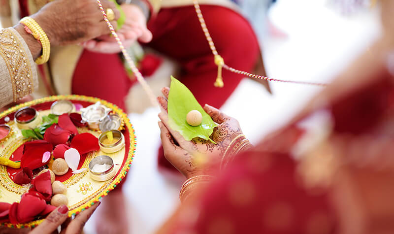 decor used in indian ceremonies and weddings